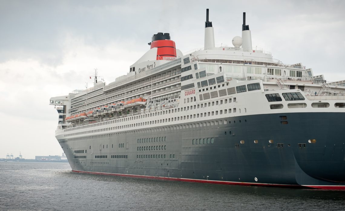 The Queen Mary 2 houses a total of around 15,000 NORMA Group pipe couplings.