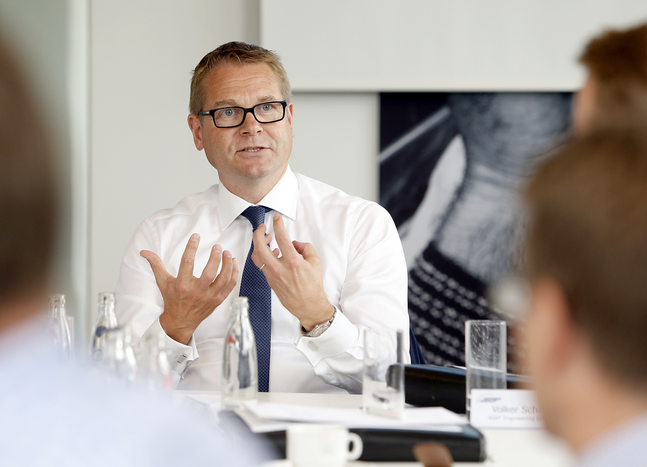 Dr. Michael Schneider, Chief Financial Officer, at the Stakeholder Roundtable on emobility