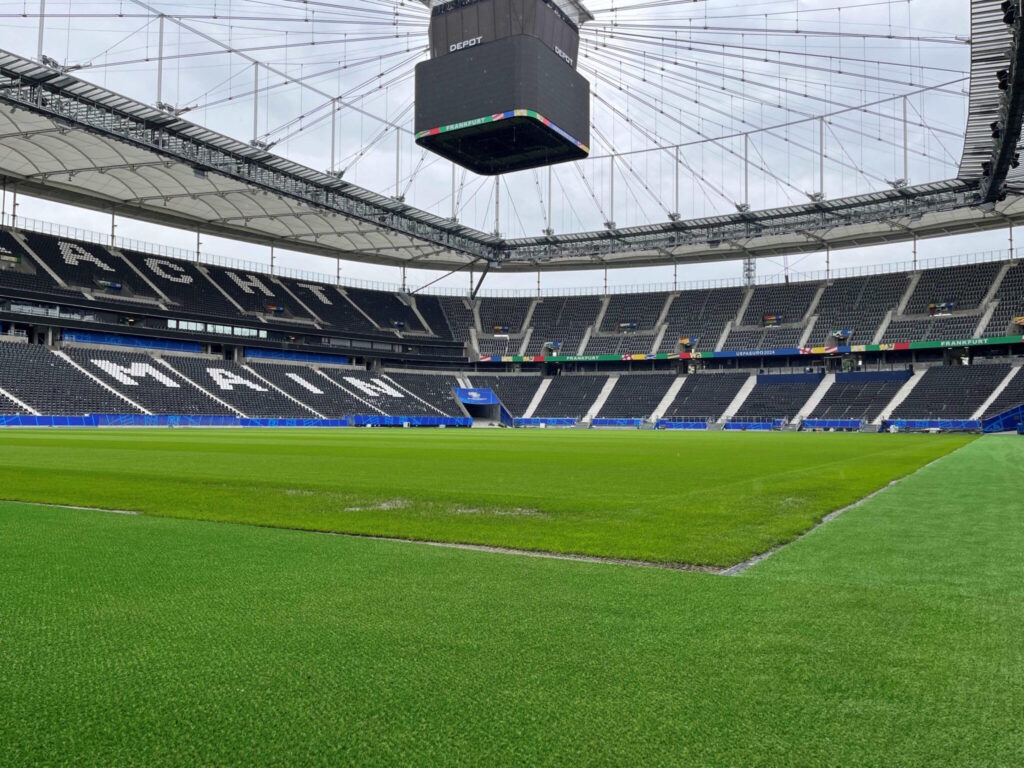 Image of the football stadium in Frankfurt am Main