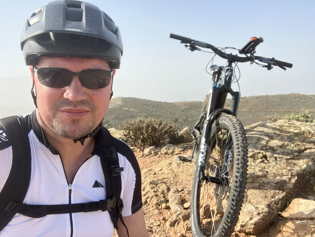 Image of Markus Mueller during montain bike tour Gran Canaria