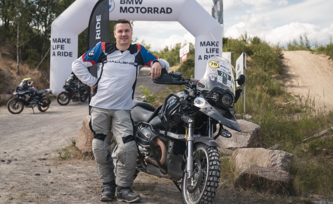Image of Markus Mueller at the BMW GS Trophy