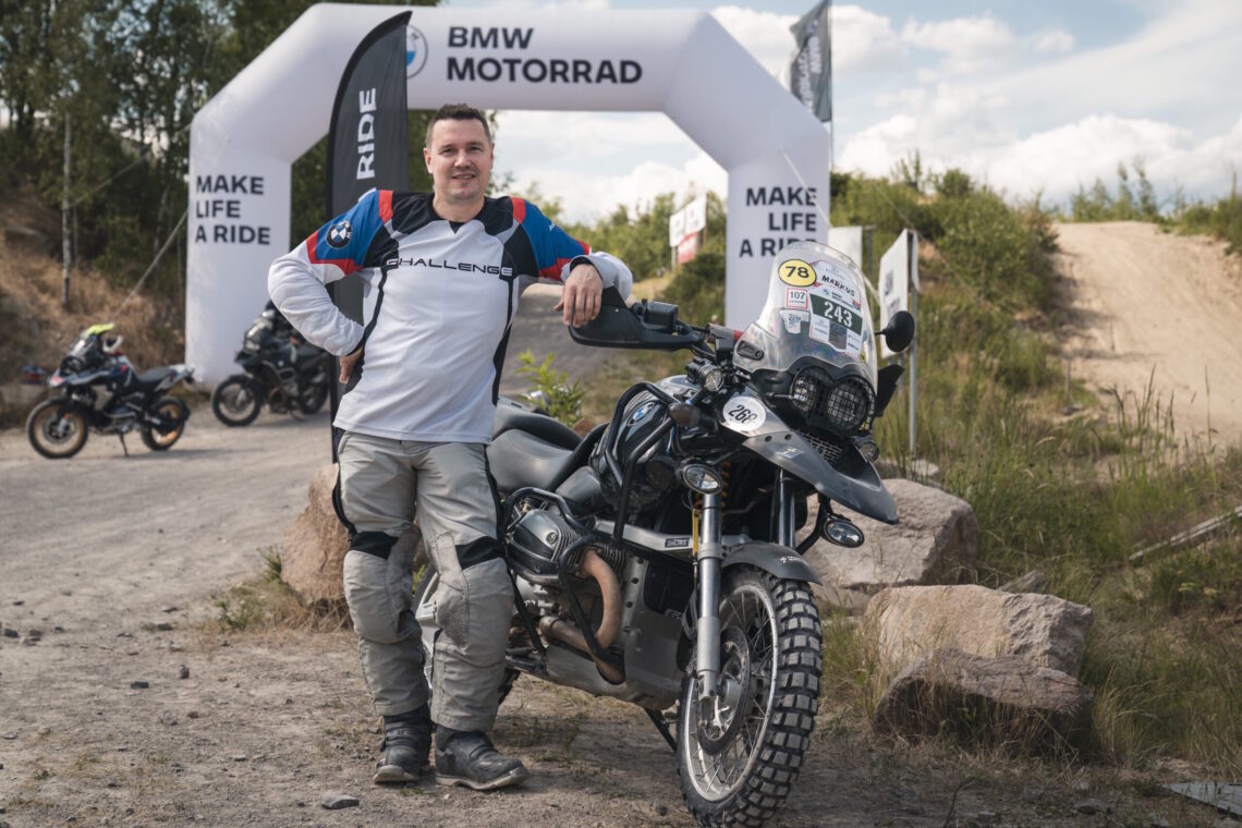 Image of Markus Mueller at the BMW GS Trophy