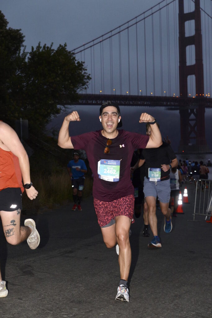 Image of Ricardo Gutierrez at the San Francisco marathon
